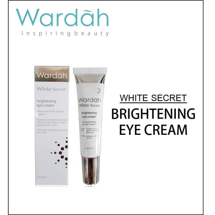 wardah whitening eye cream