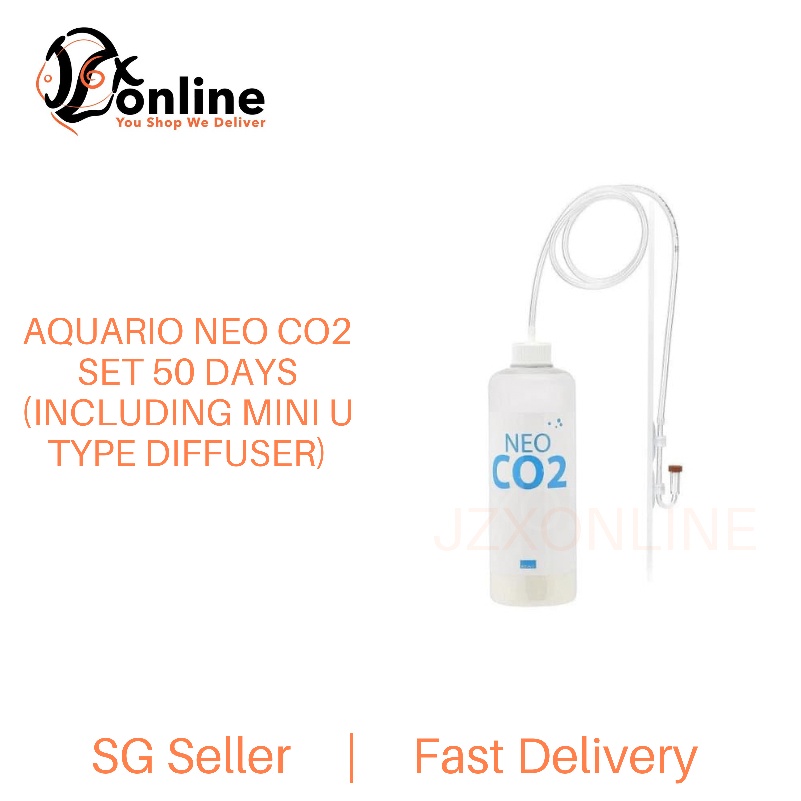 Aquario Neo Co2 Set 50 Days Including Mini U Type Diffuser Shopee Singapore