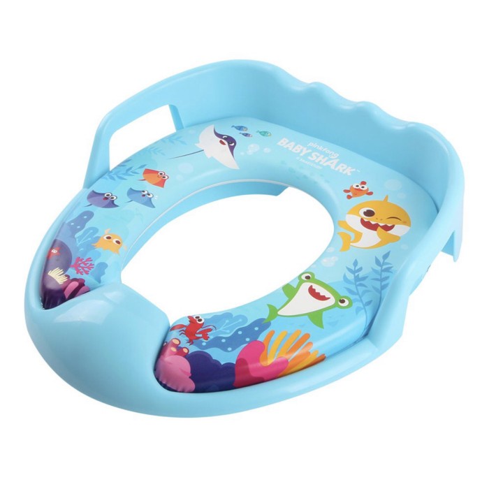 Pinkfong Baby Shark Potty Seat with Handle and Back Support / toilet ...