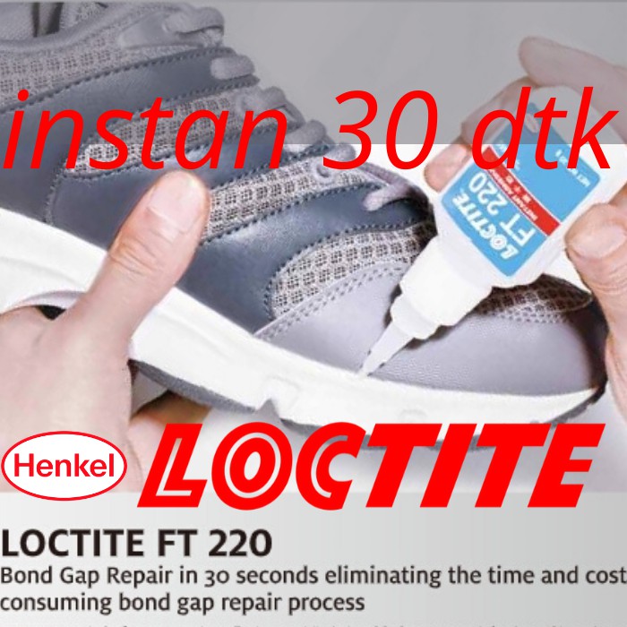 Loctite FT220 Henkel Shoe Glue Leather Bag Canvas leather Rubber