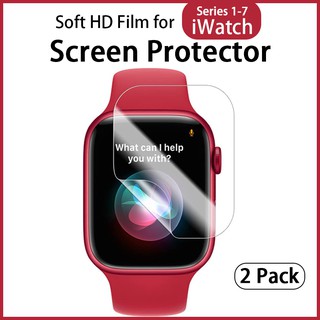 Screen Protector for Apple Watch 8 Anti-Scratch Ultra-Thin Clear HD TPU Film fit iWatch Series 8/7/Ultra