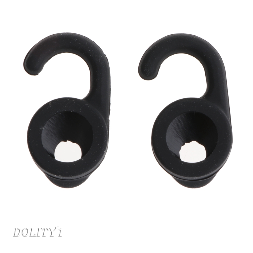 1Pair Silicon Rubber Inear Headset Earphone Earbuds Ear Cover & Hook