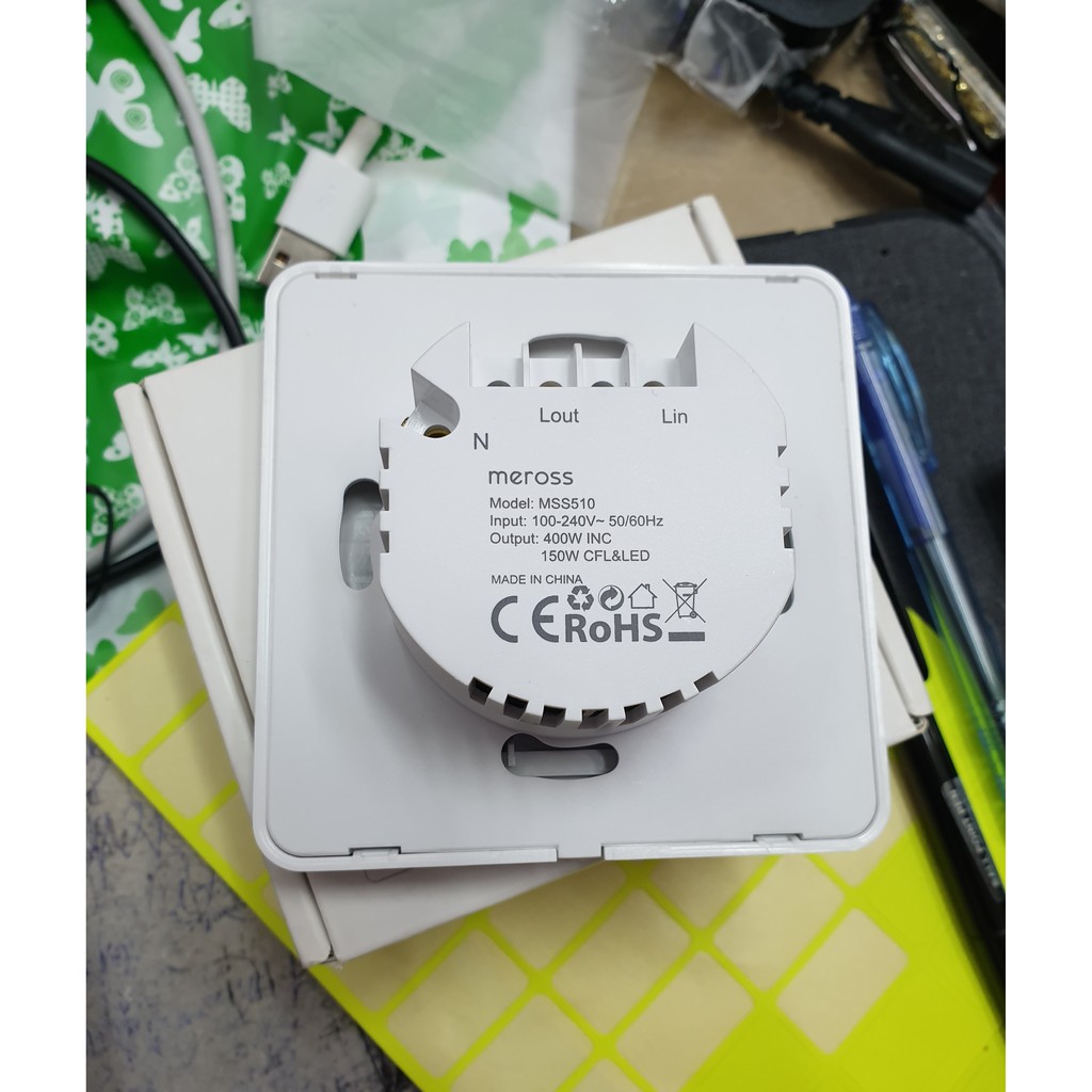 Meross Smart WiFi Wall Switch MSS510 Shopee Singapore