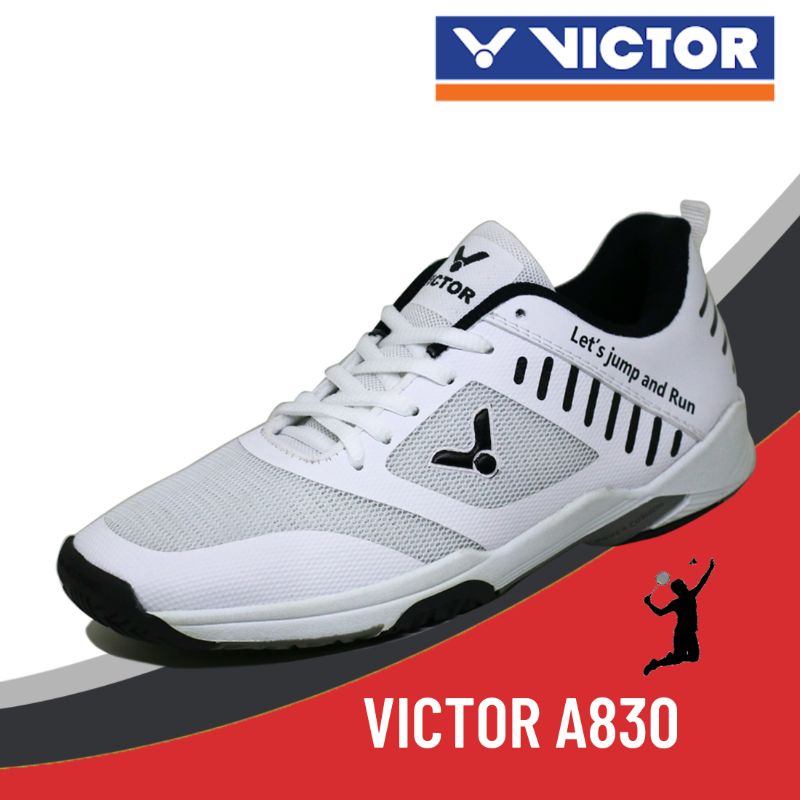 Badminton Shoes Men victor A830 ll Green Red orange White Gymnastics ...