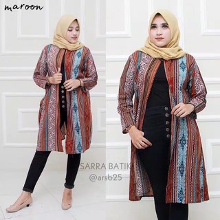 LONGCARDI SONGKET 7 CARDIGAN  CARDI GIRLS KARDIGAN BATIK  