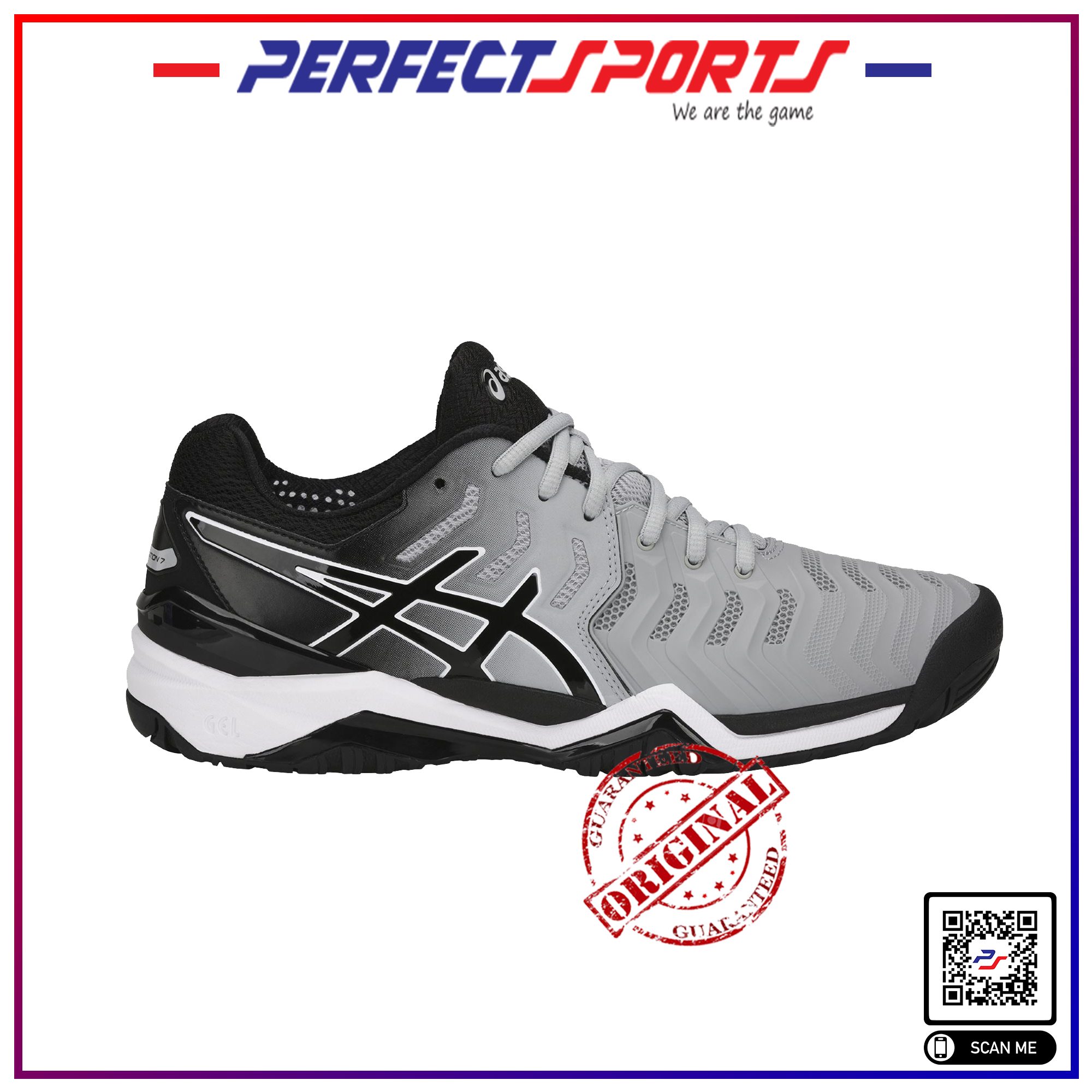 asics gel resolution 7 black