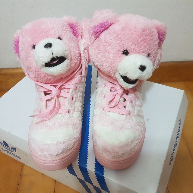 teddy bear shoes jeremy scott