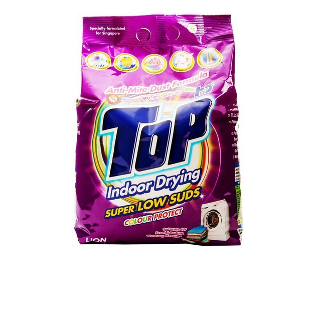 Top Detergent Powder Super Low Suds, Colour Protect, 3kg Shopee Singapore