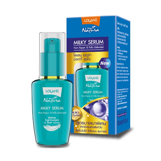 Lolane Natura Milky Serum Nutri Repair Pollu Defended Shopee