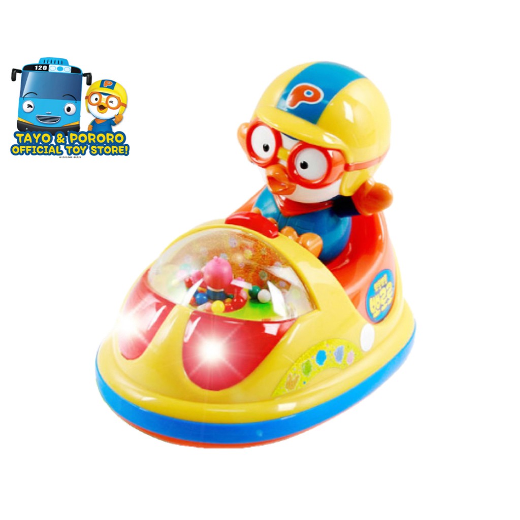 Pororo Bumper Toy Car with Light and Sound , Kids Children Vehicle Toys ...