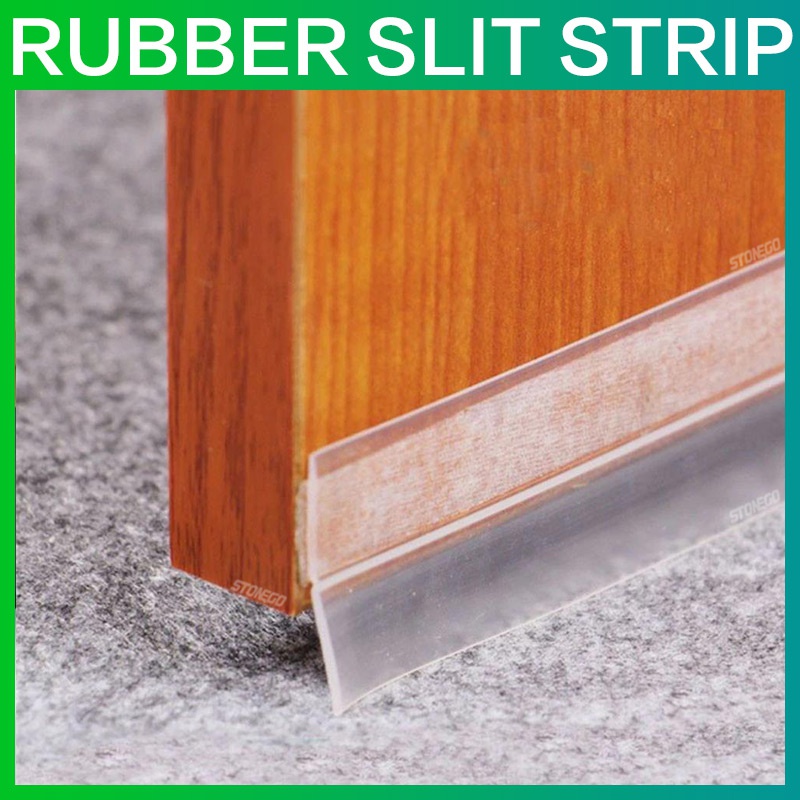 100cm Soundproof Door Weatherstrip Draft Stopper Frameless Window