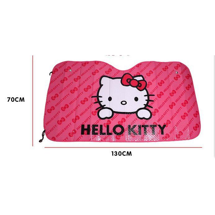 Hello Kitty Car Front Window Sunshade Auto Car Windscreen Sunshade