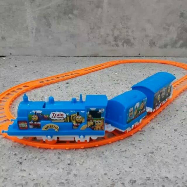 thomas the train blue track