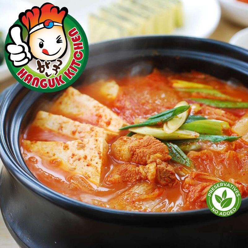 [HEAT & SERVE] Korean Traditional Kimchi Soup 500g (For 12 Pax) Hanguk