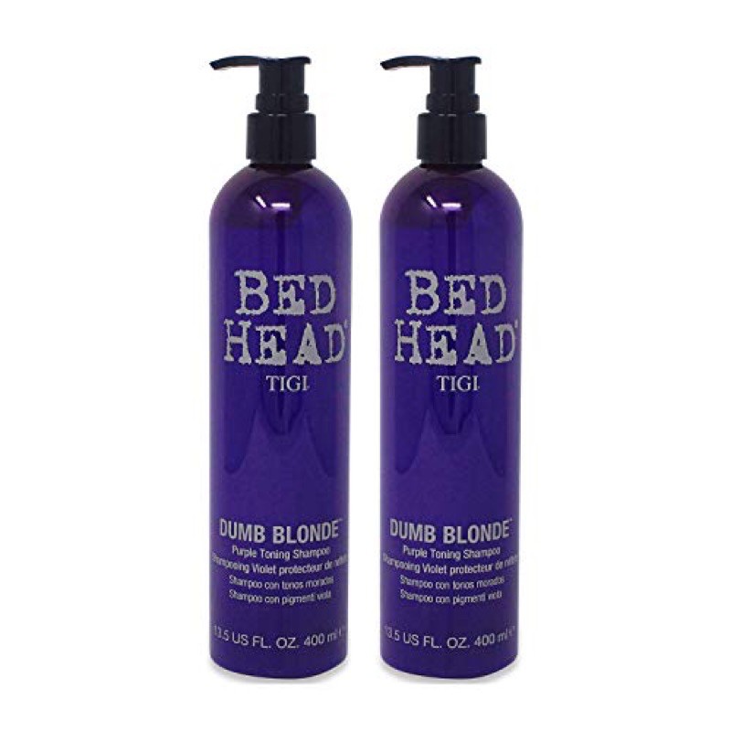 Bed Head Tigi Dumb Blonge Purple Tunning Shampoo 400ml Small Talk 150ml Shopee Singapore