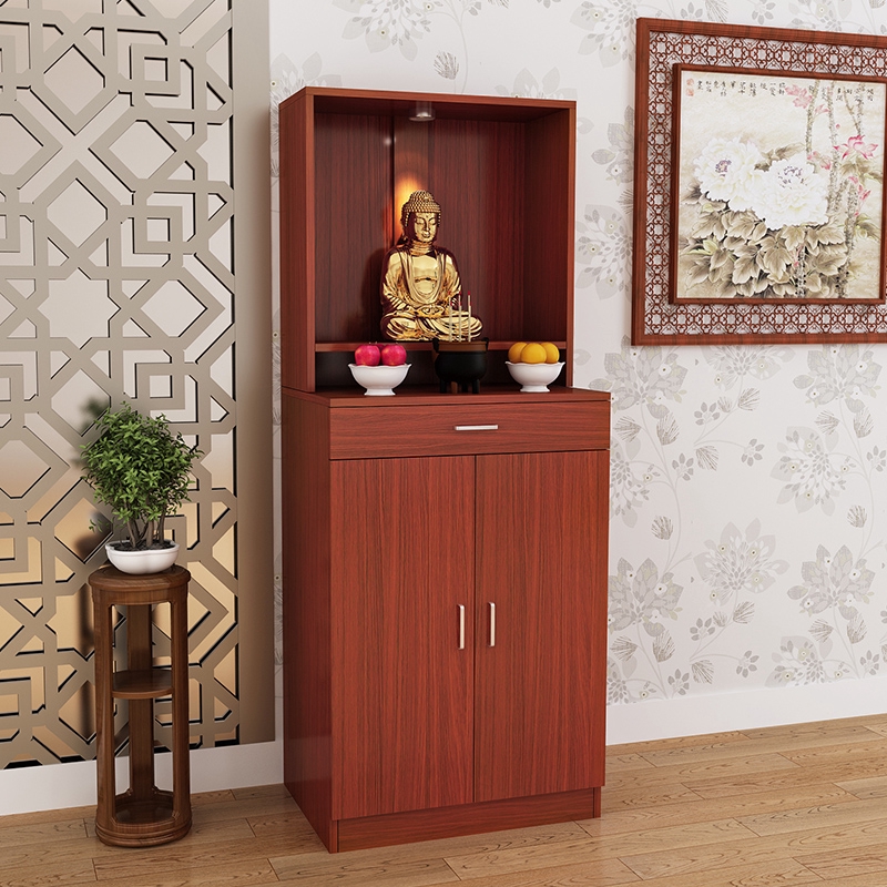 Buddhist Altar Stand Cabinet With Door For Table Modern Minimalist Fortuna Cabinet For Taishen Table Shopee Singapore
