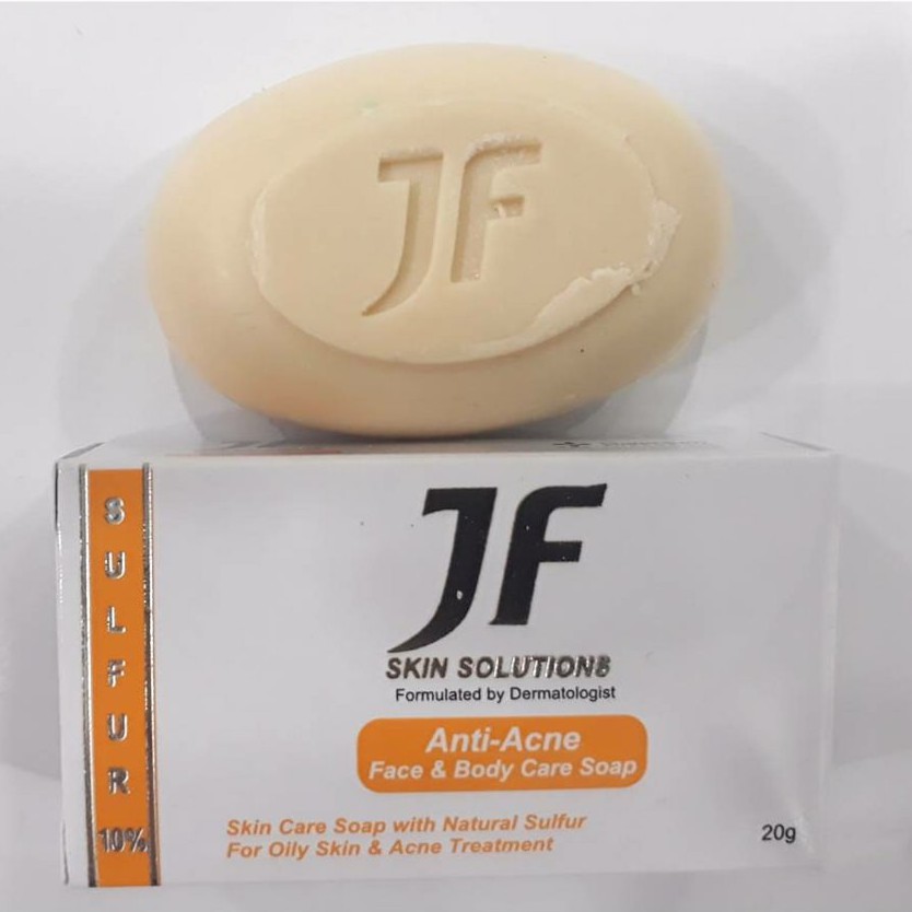 jf sulfur acne care soap