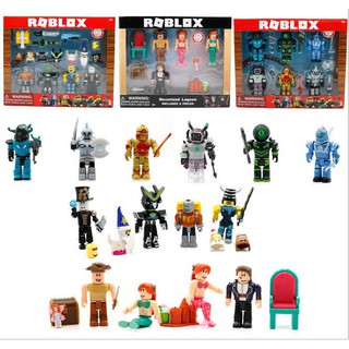 Roblox Figurines Shopee Singapore - 14pcsset roblox action figure toy game figuras roblox boys