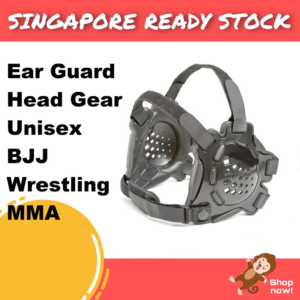 Jiu Jitsu BJJ Wrestling MMA Ear guard Head Gear Ear Protection Califlower Ear Prevention Scrum