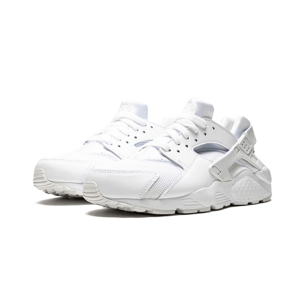 nike huarache run gs white