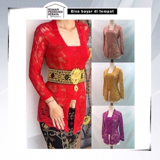 Image of Javanese Blouse Bali Brocade Sofia Bed Lice New Modern Traditional Tops Series 2 Color