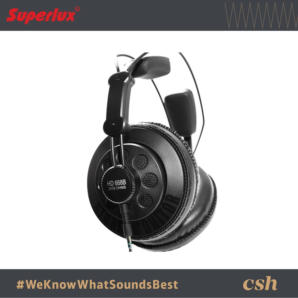 superlux hd668b studio