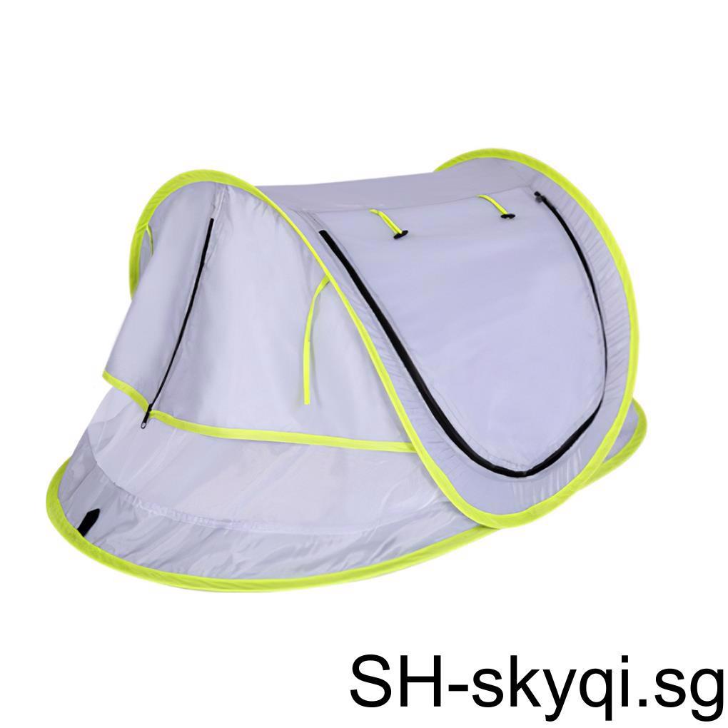 Baby Beach Tent Infant Sleep Play Tent Shelter Outdoor Portable Foldable Crib Mosquito Net