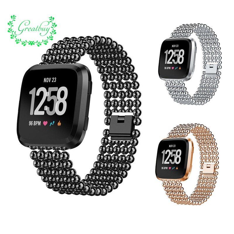 round fitbit watch