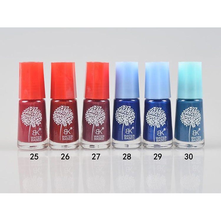 Shop Malaysia Nail Polish Peel Off Bk No 25 48 Shopee Singapore