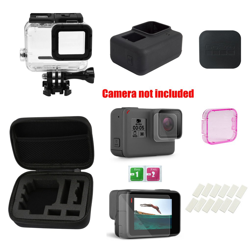 8 In 1 Gopro Accessories Kit Outdoor Sport Kit For Gopro Hero 7