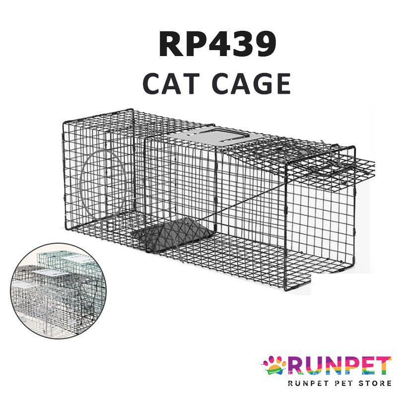 RUNPET Cat Cage Rescue Cat Cage Catch Cat Cage Trap Cat Catcher Cat Catch Cat Catch Caught Wild