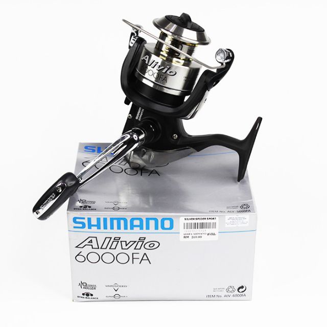 Shimano Alivio 6000fa fa Spinning Reel Shopee Singapore