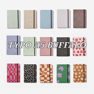 TYPO Book / A5 Buffalo Journal Notebook / 180 Lined Pages | Shopee