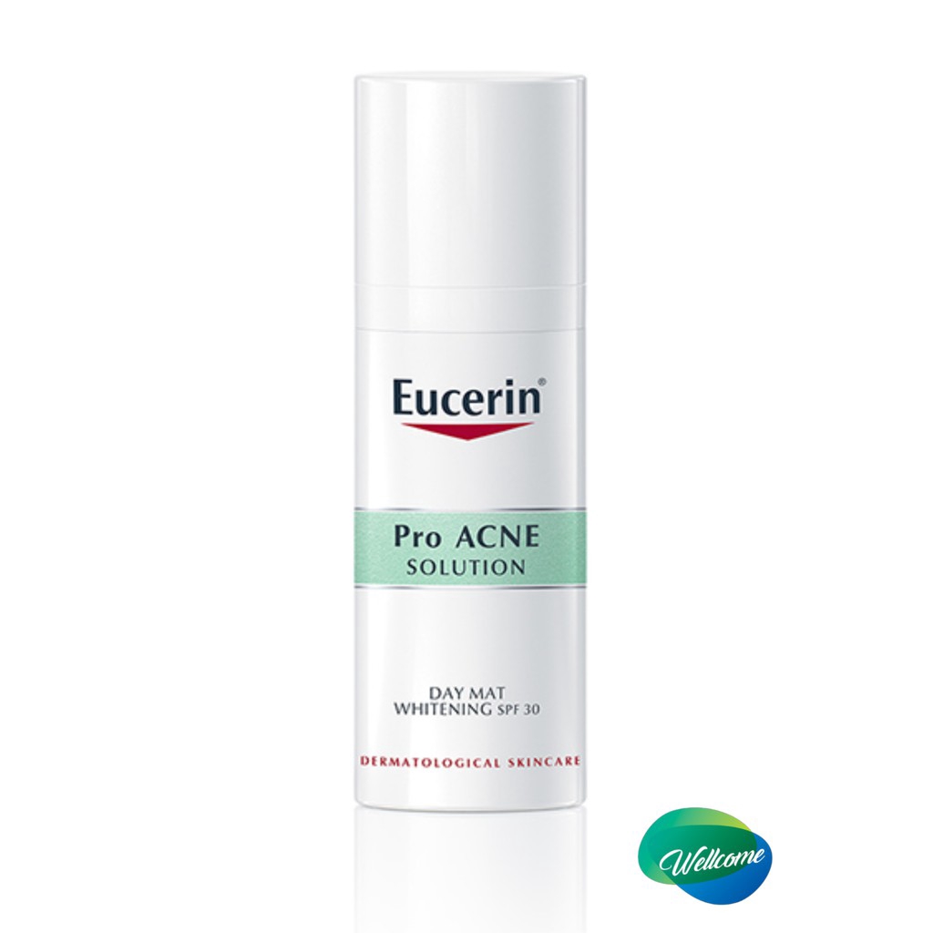 (GENUINE) EUCERIN PRO ACNE DAY MAT WHITENING SPF30 50ML Exp:05/2021 ...