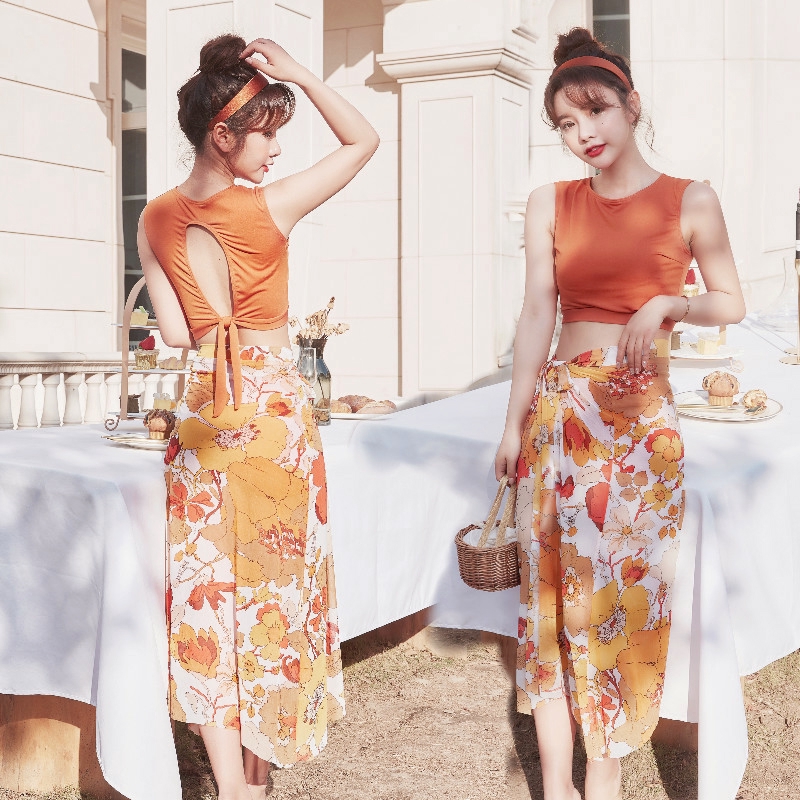 long skirt bathing suit