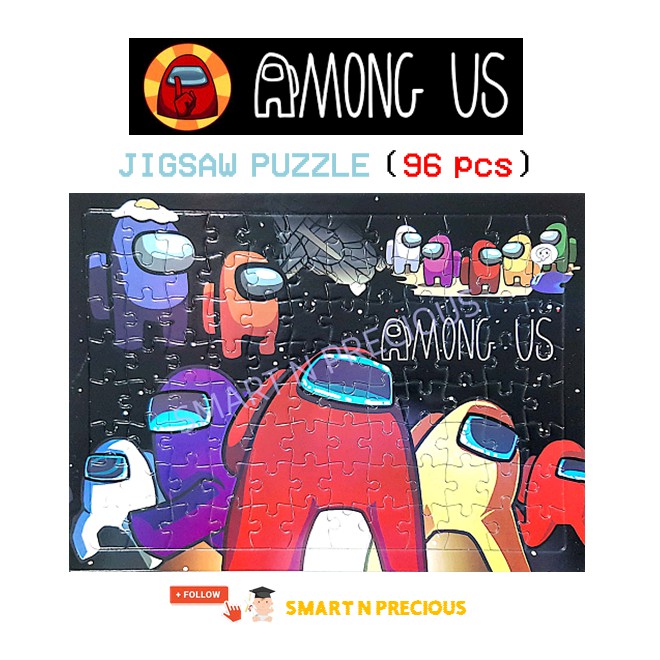 Among Us Jigsaw Puzzle for Kids (XL 96 pcs) Shopee Singapore