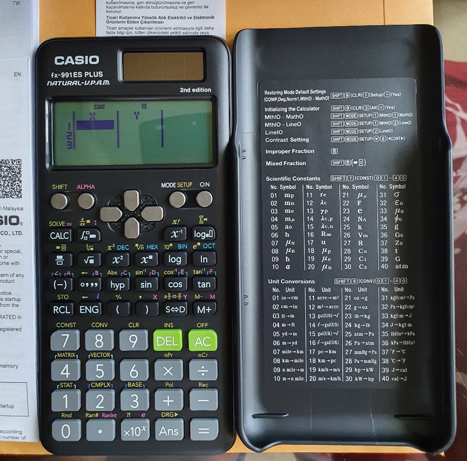 Casio FX-991ES Plus Latest 2nd Edition Scientific Calculator. Local ...