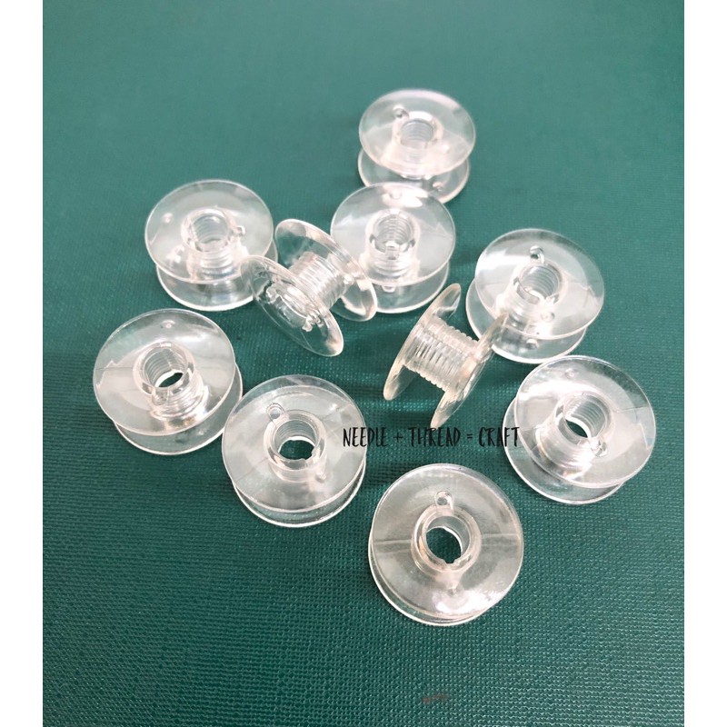 10pcs Sekoci Mesin Jahit Portable 10pcs Bobbin For Portable Domestic Sewing Machines Shopee Singapore