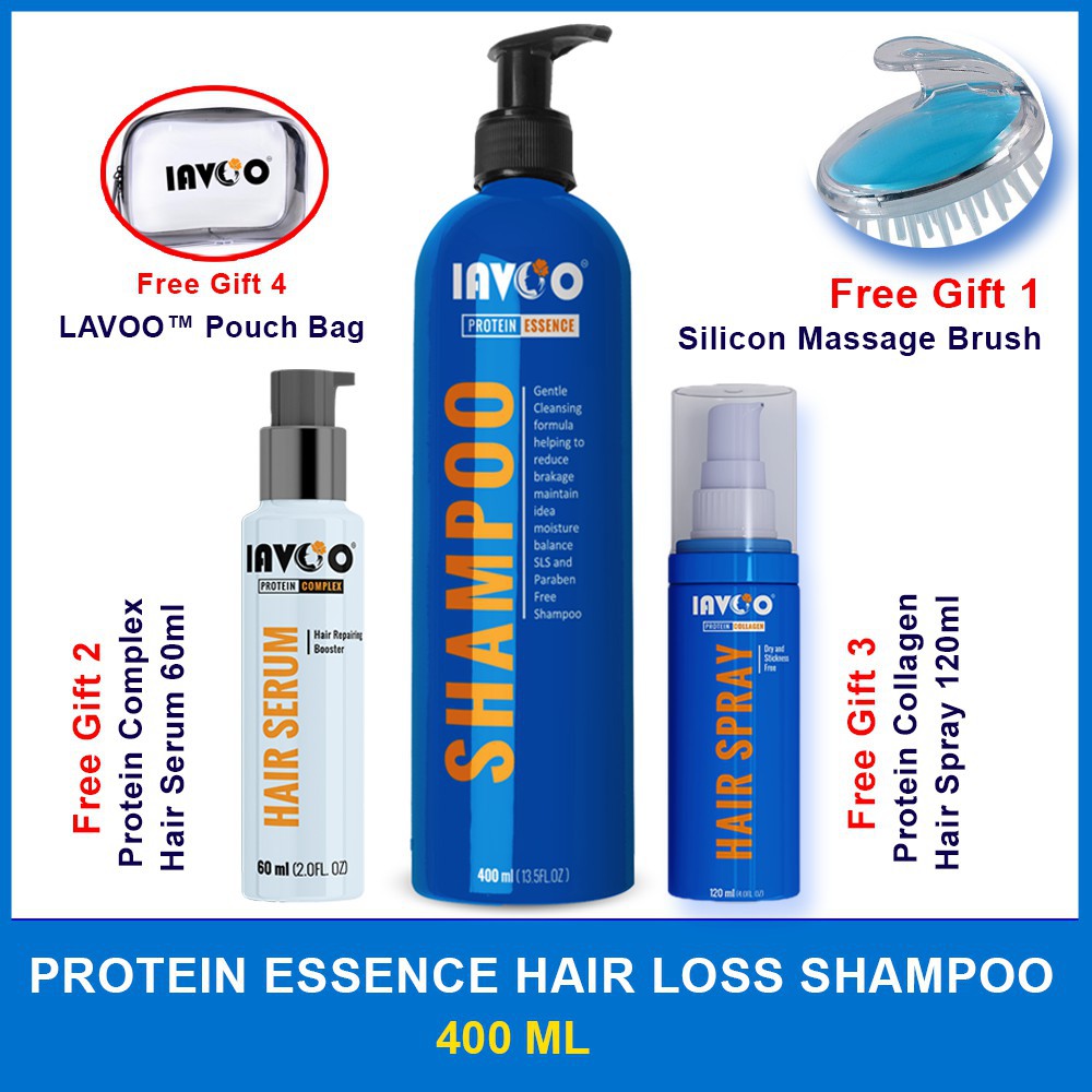 Hot Stock Lavoo Shampoo Essence Shampoo Rawatan Rambut Gugur 2 Gifts Original Hq Shopee Singapore