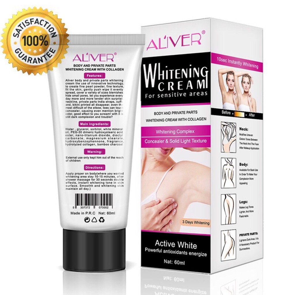 top underarm whitening