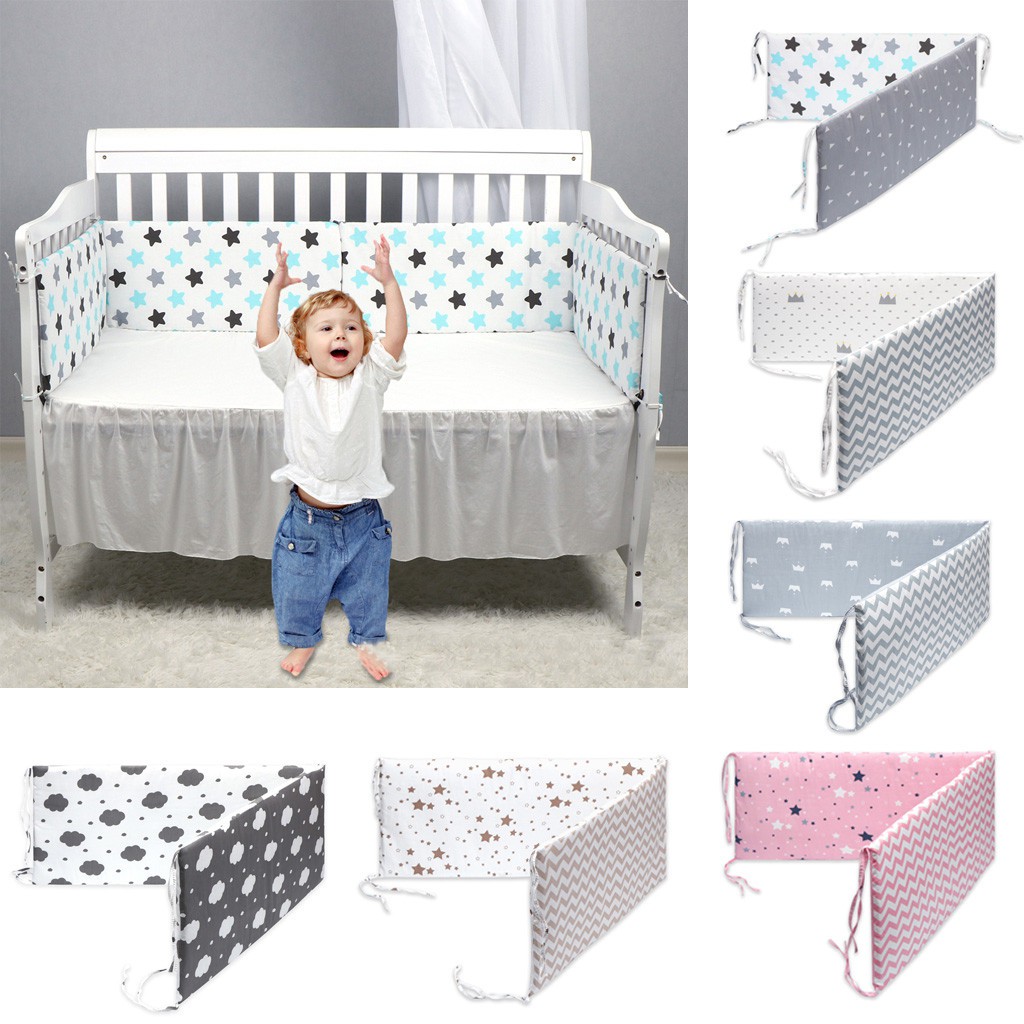 cushioned crib bumper