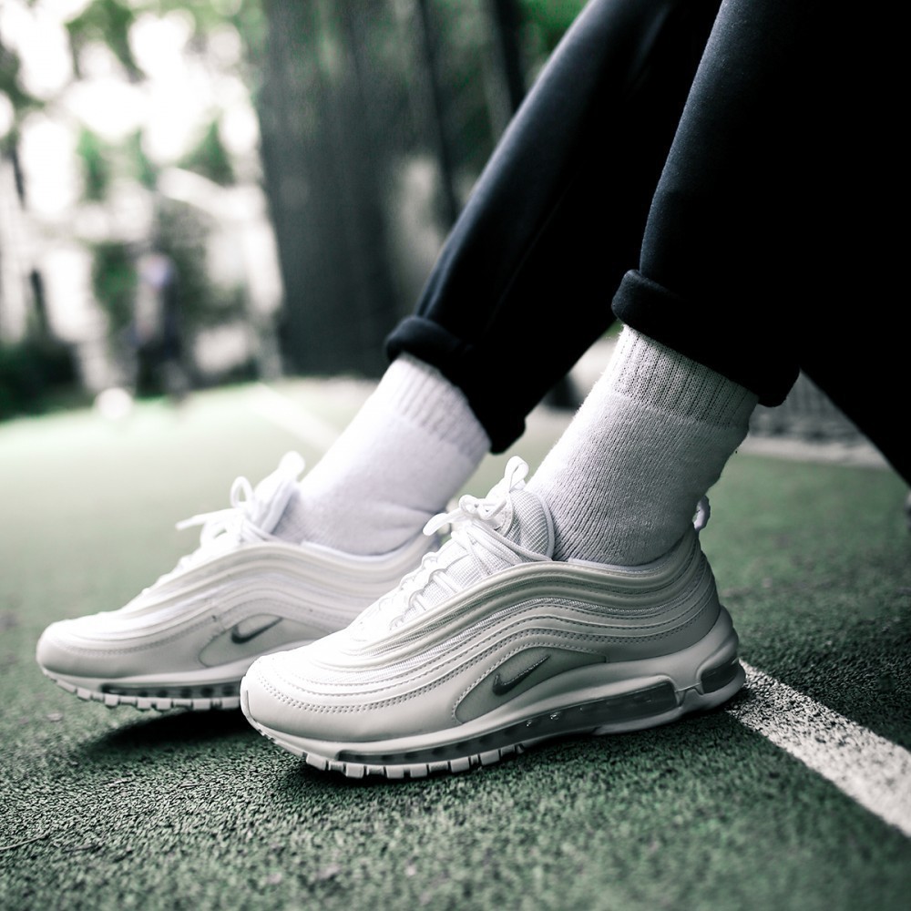 nike air max 97 triple white