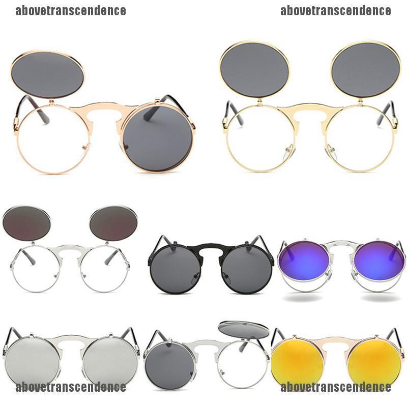 round flip up sunglasses