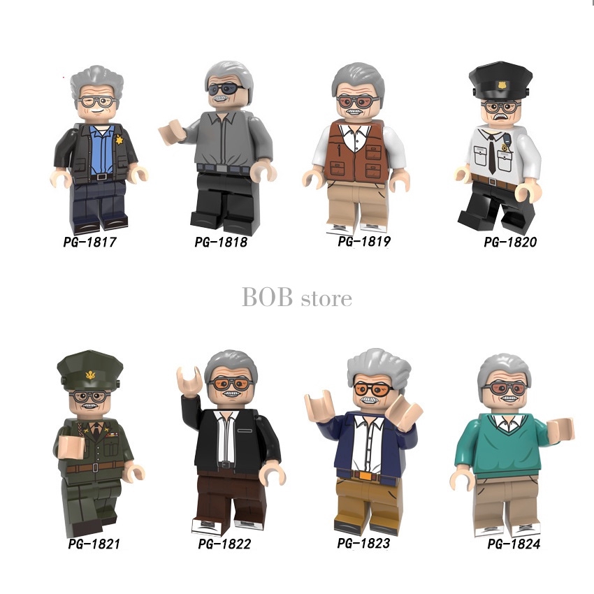 lego stan lee minifigure