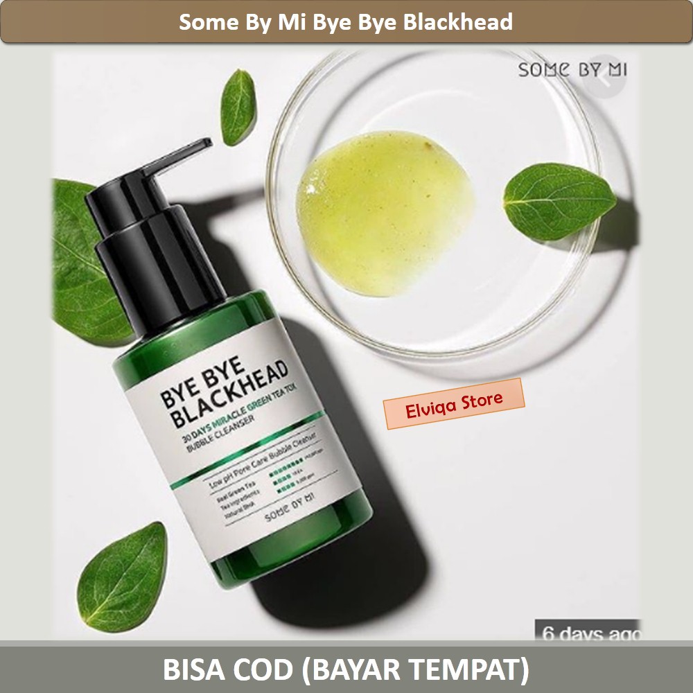 Somebymi Bye Bye Blackhead Green Tea Tox Bubble Cleanser Prevent ...