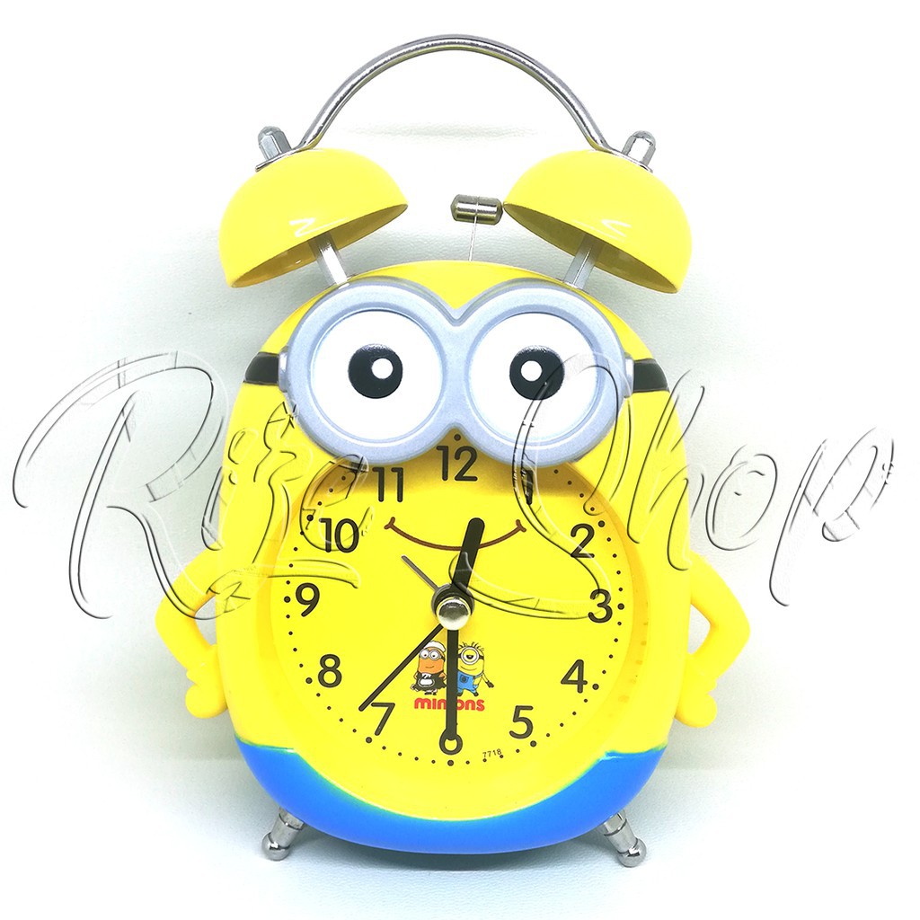 Alarm Clock Alarm Clock Cartoon Character Yellow Sound Ring Sound Very