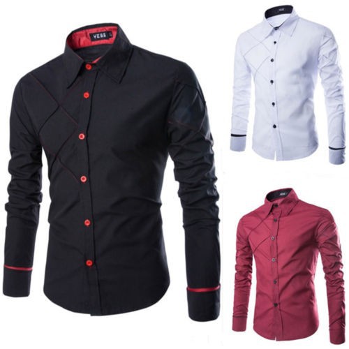 skinny fit formal shirts