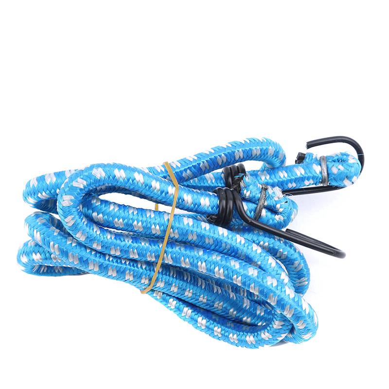 Elastic Bungee Cord Hooks Bikes Rope Tie Bicycle Luggage Roof Rack Band