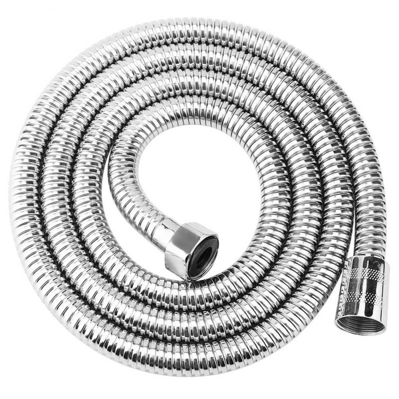 Shower Hose 2M Extra Long Handheld Extension Shower Hose Flexible Pipe
