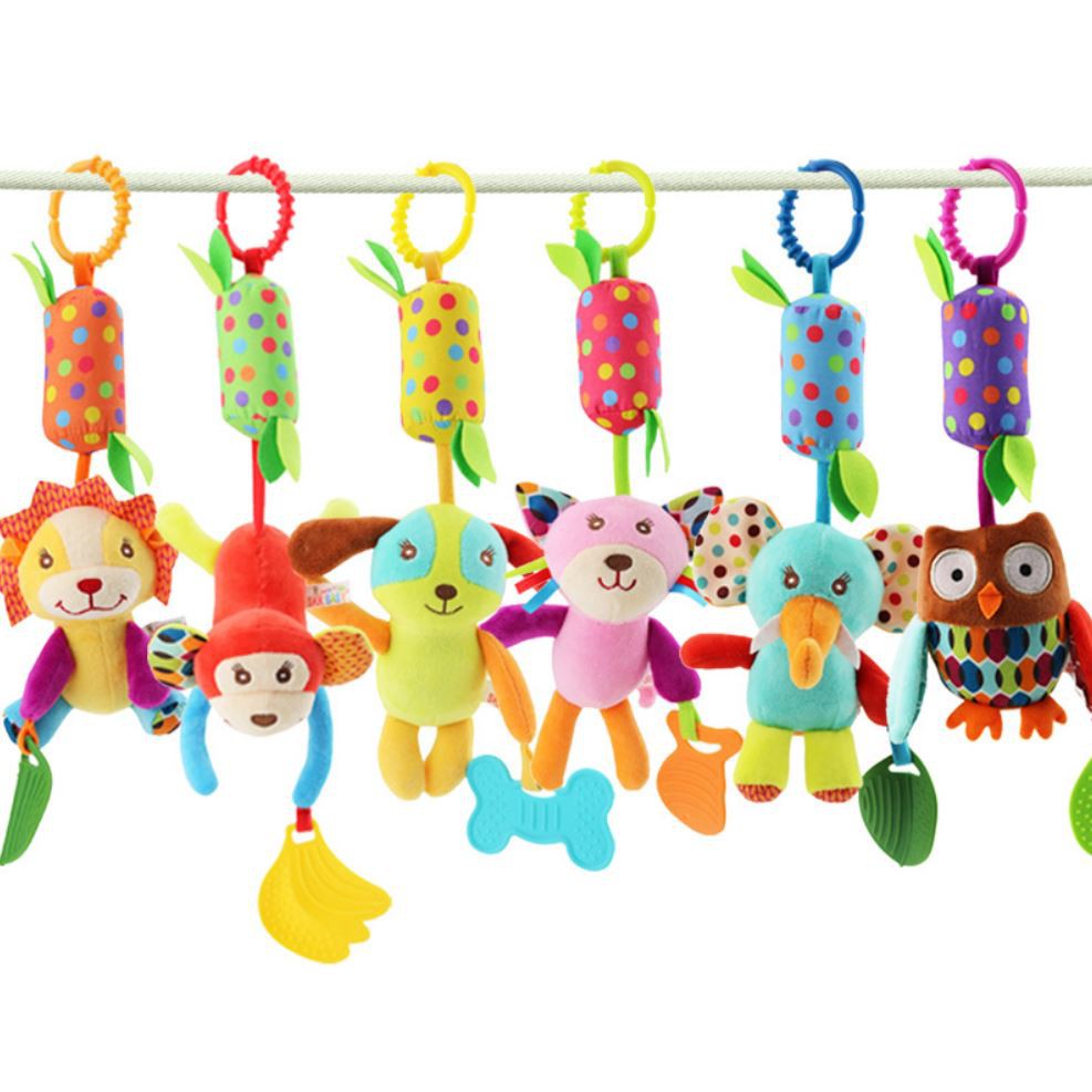 (Bundle of 2) Baby Hanging Toys Wind Chimes Hanging Toys Stroller ...